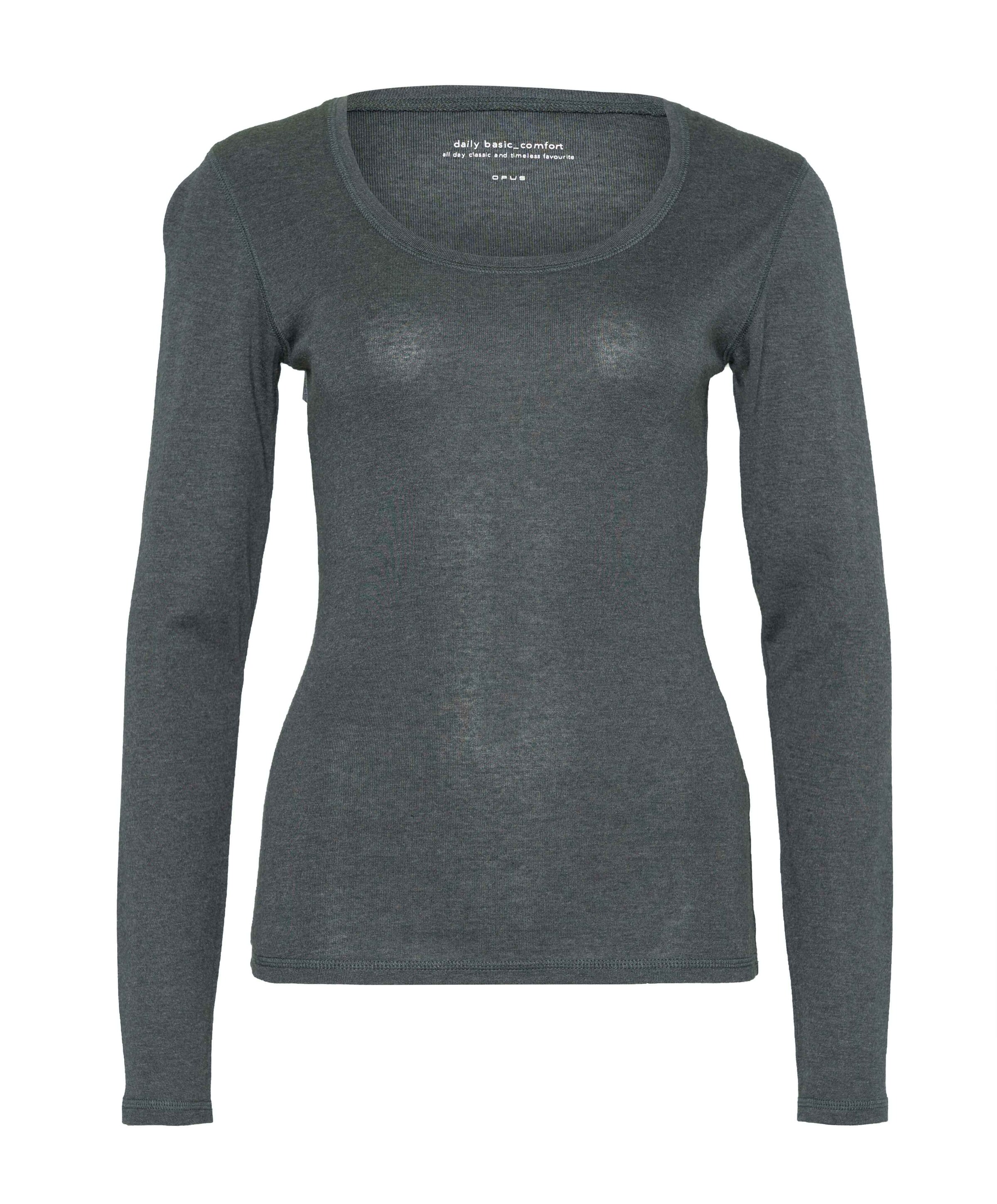 Dames longsleeve groen