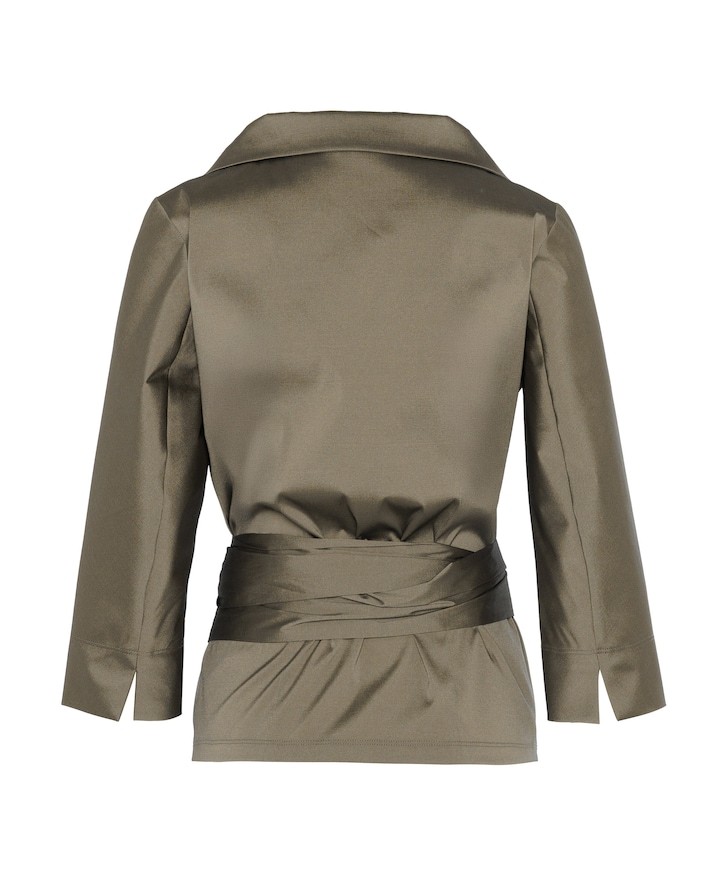Dames blouse bruin