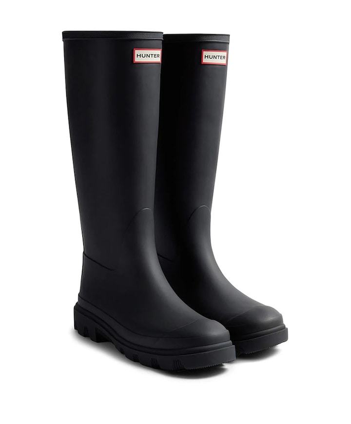 DOWNPOUR TALL dames laarzen zwart