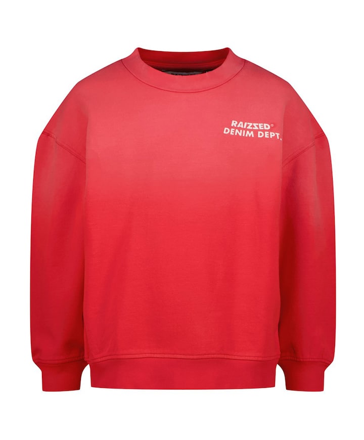 Jongens sweater rood