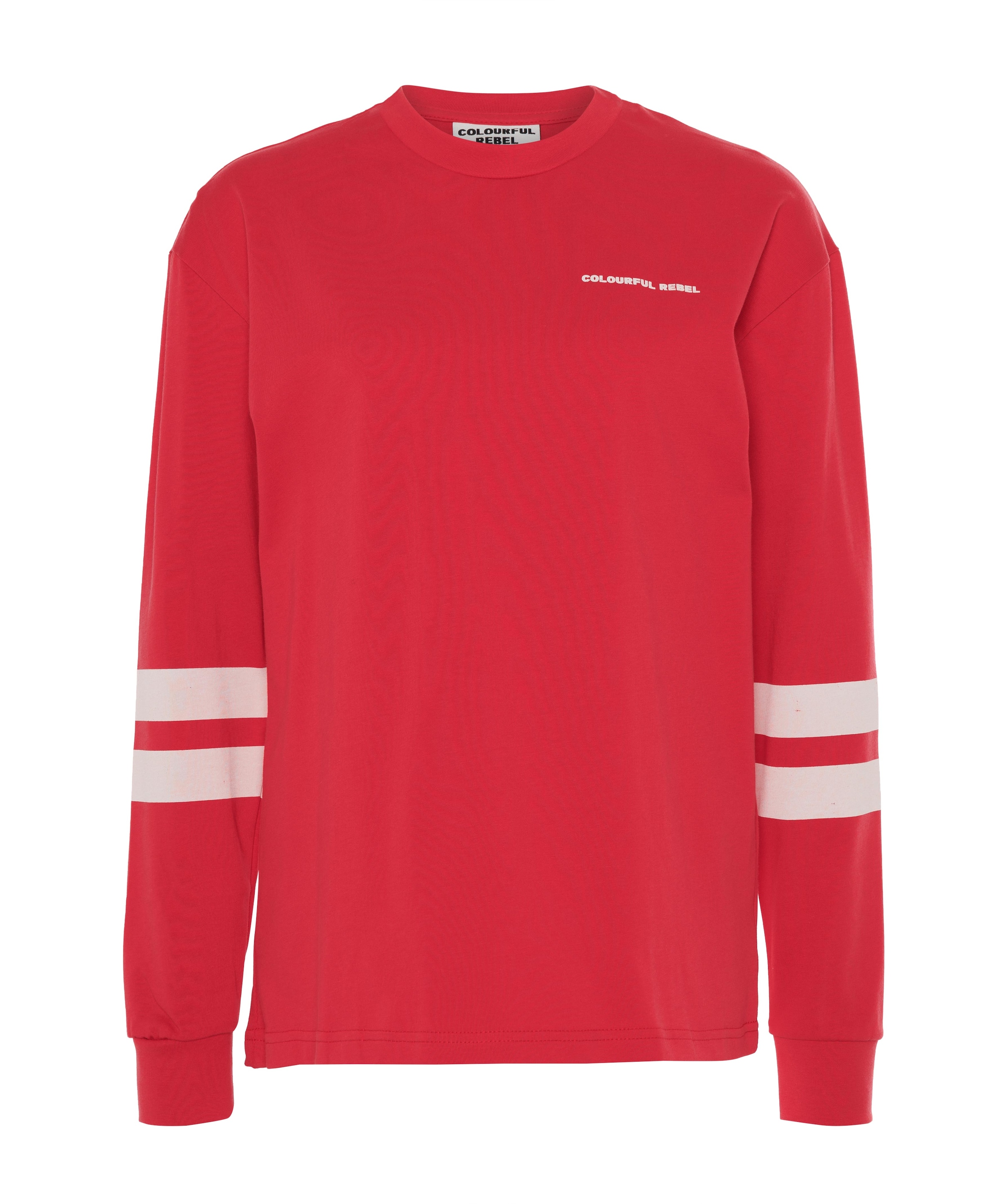 Dames longsleeve rood