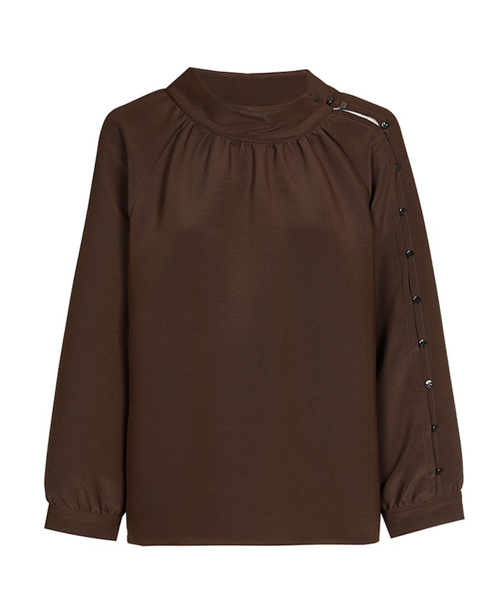 Blouse bruin