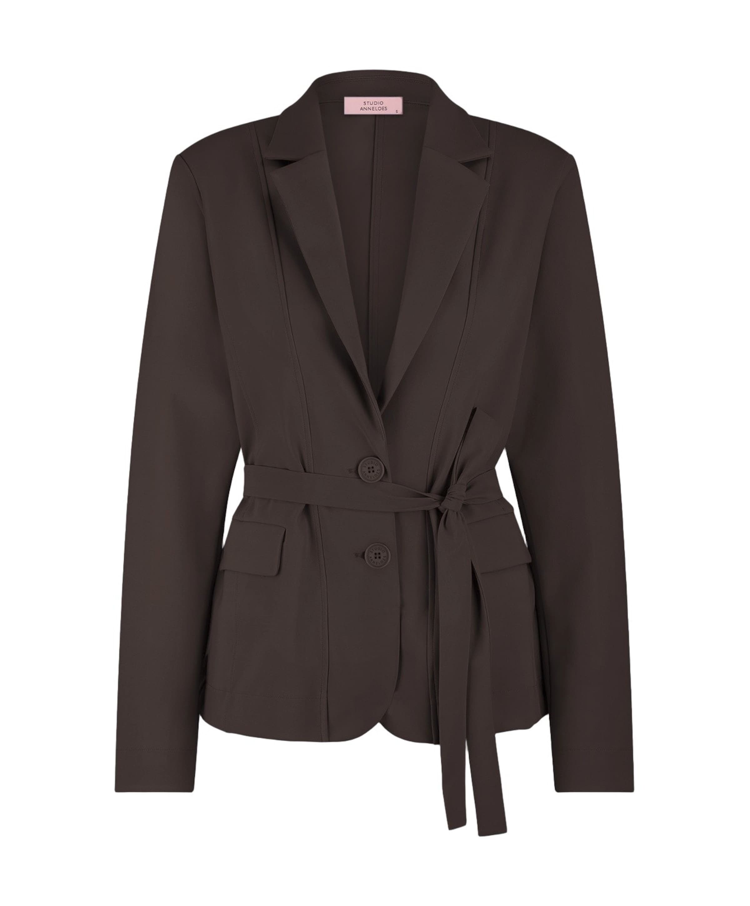 Dames blazer bruin