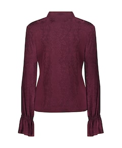 Dames top bordeaux