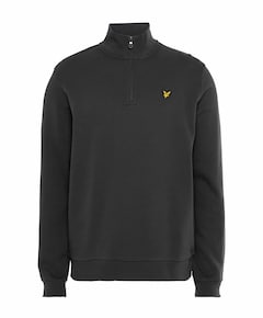 Heren trui met rits grijs