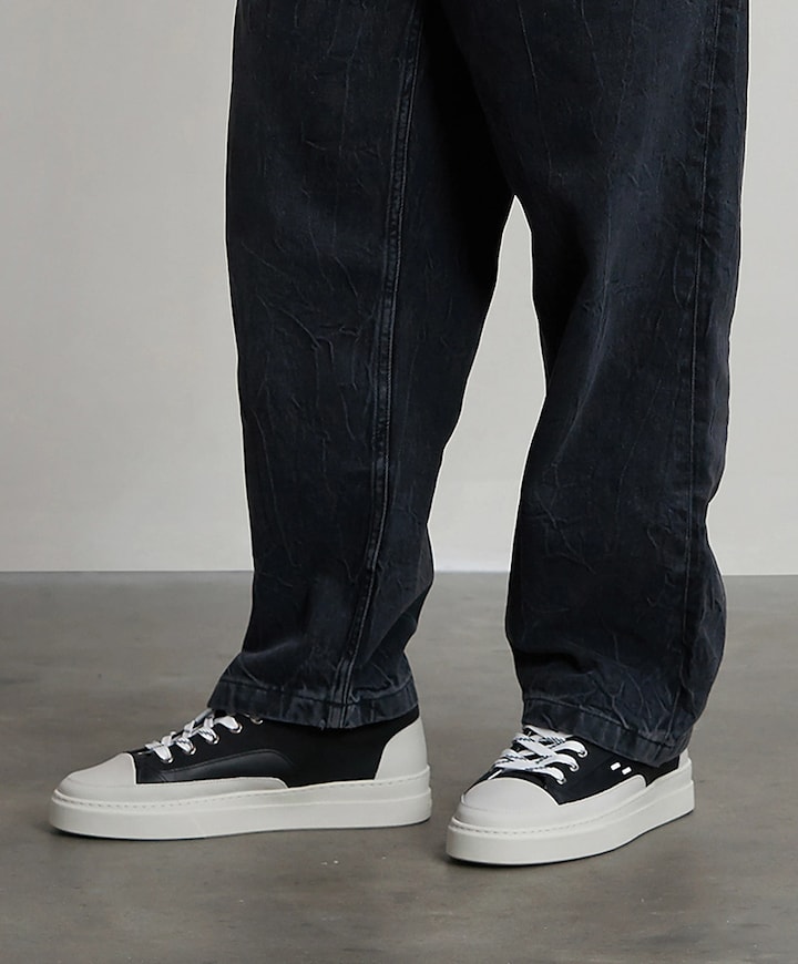 Riviera Low dames sneakers zwart