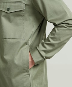 Heren overshirt groen