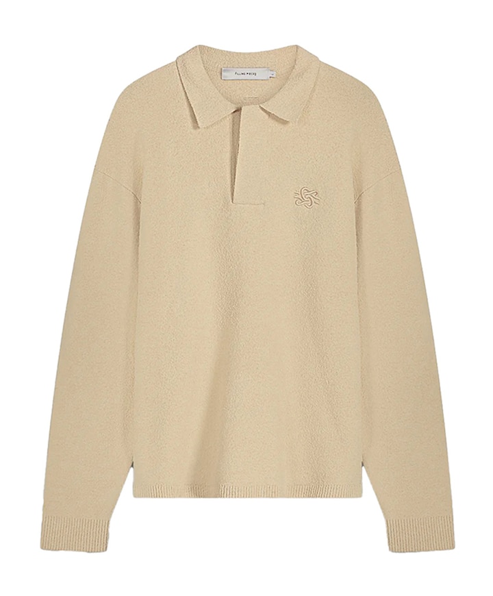 Trui lange mouw ecru