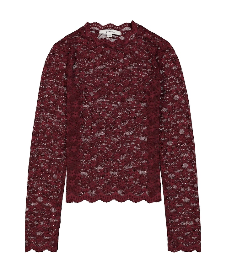 Meisjes top rood