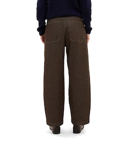 jenna worker dames jeans bruin