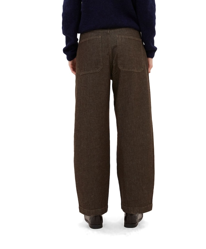 jenna worker dames jeans bruin