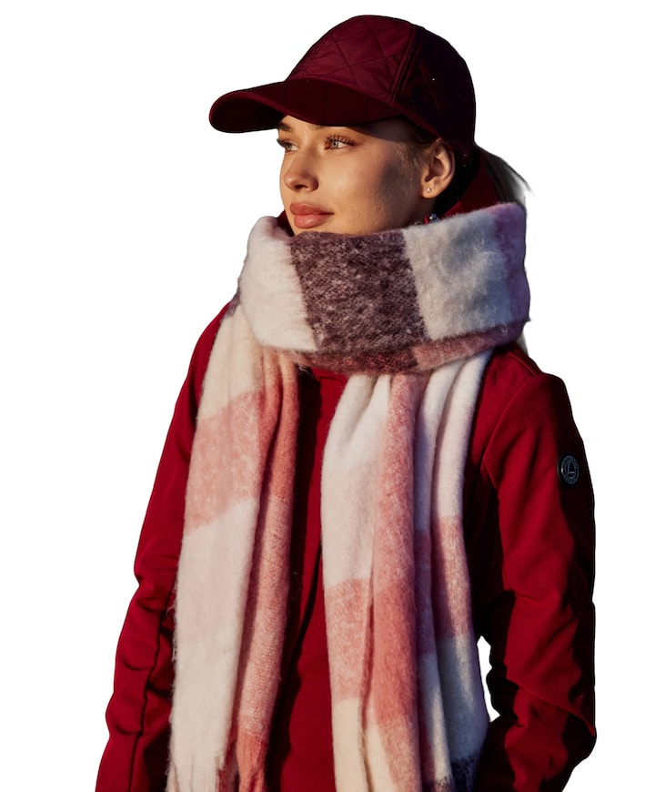 Sjaal roze