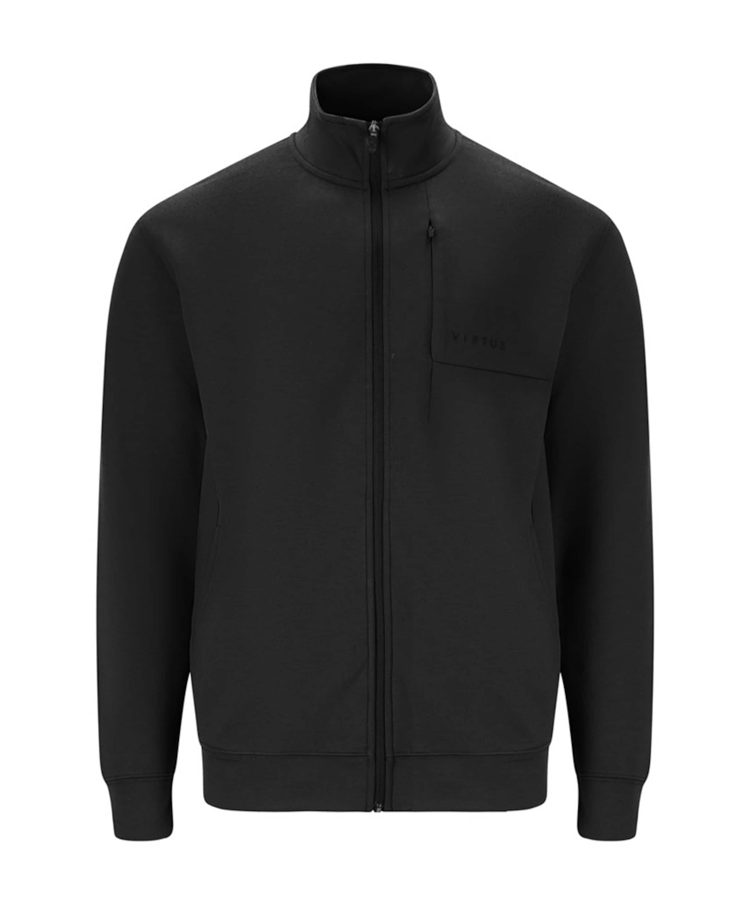 Heren vest zwart