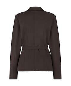 Dames blazer bruin
