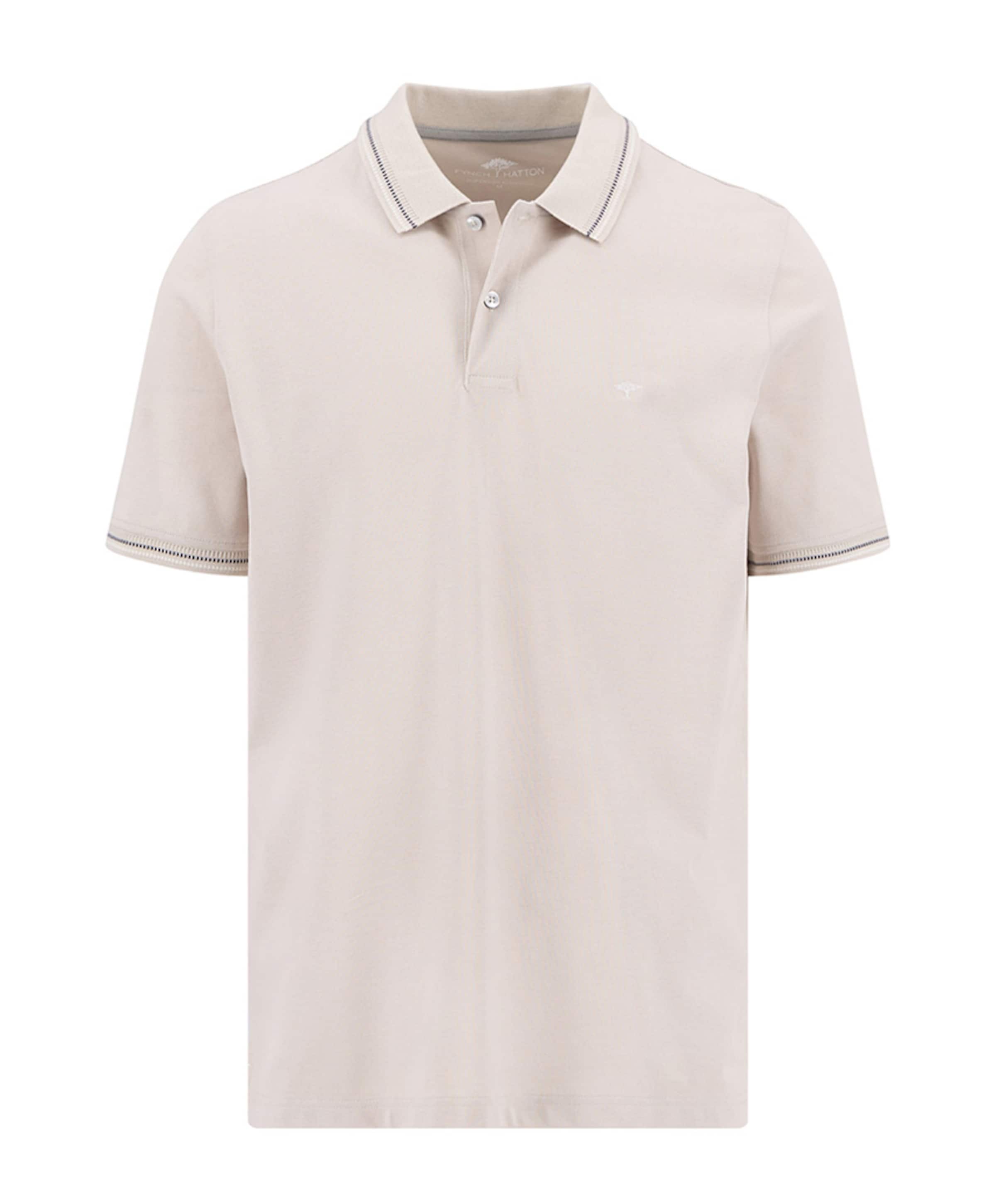 Heren polo beige