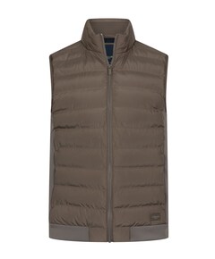 Heren bodywarmer bruin