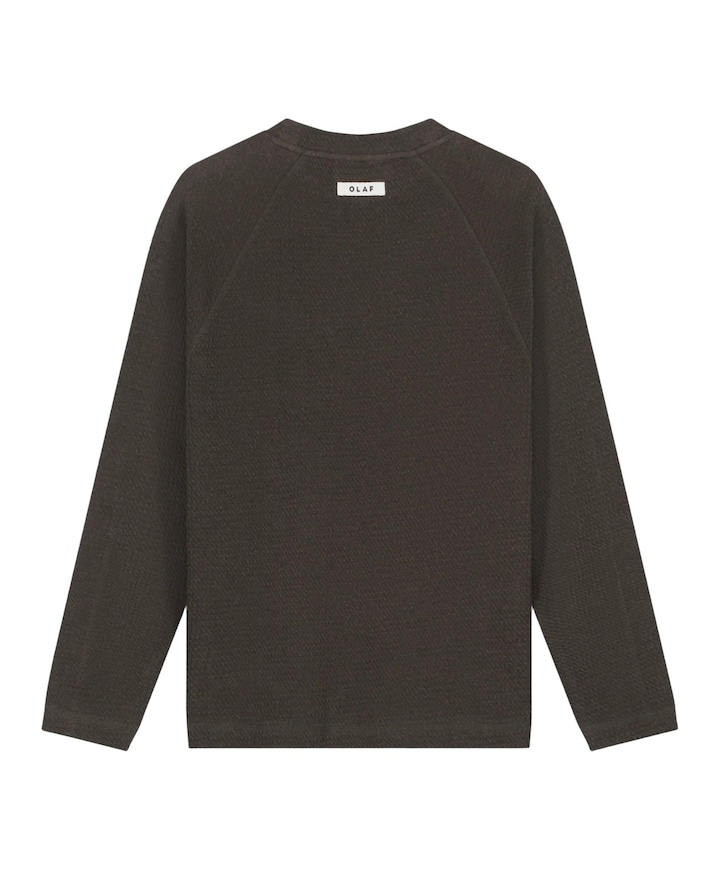 Heren sweater bruin