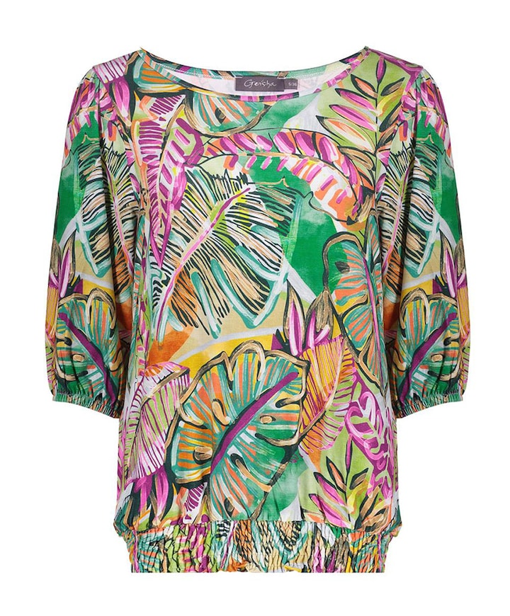 Dames T-shirt groen