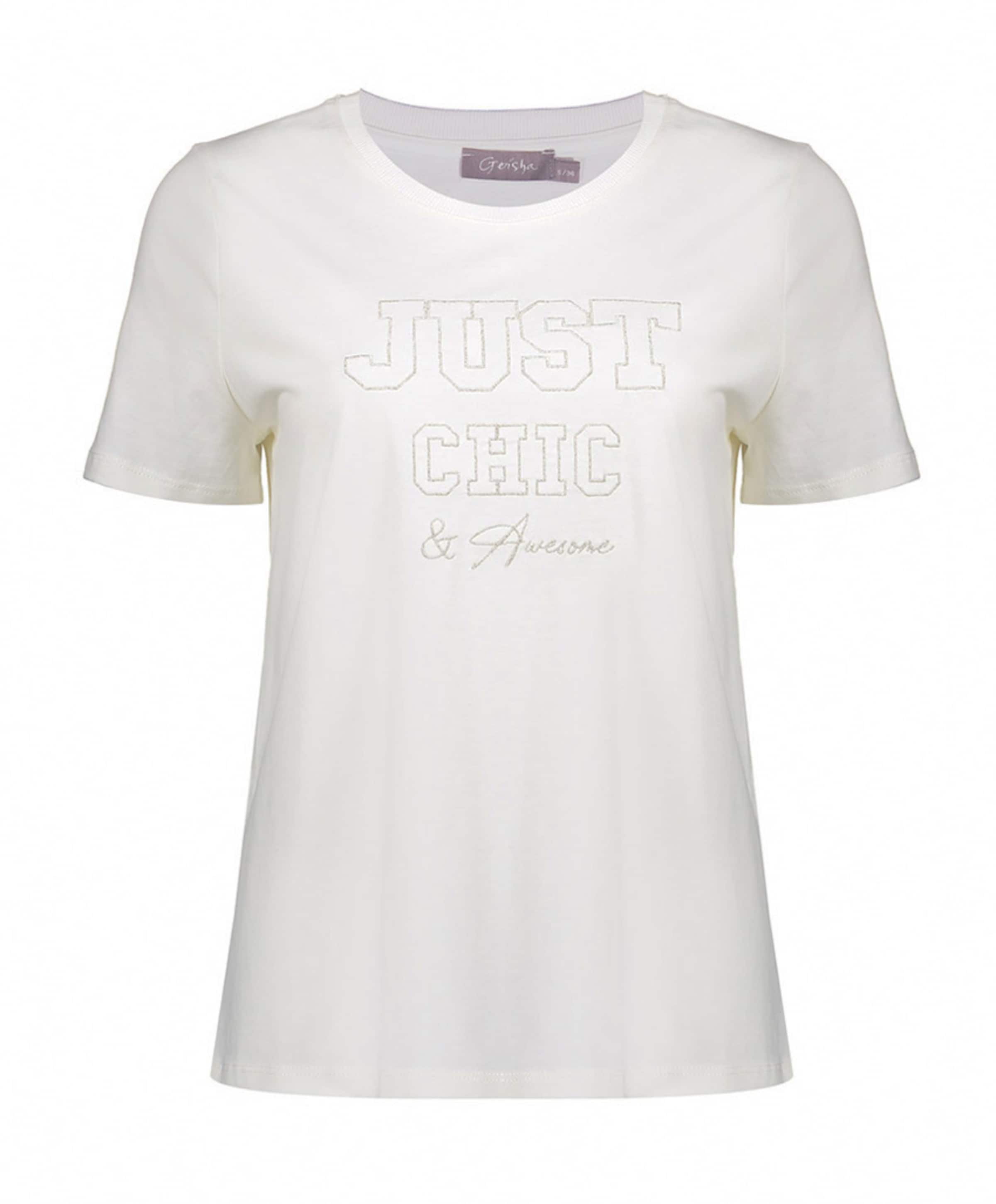 Dames T-shirt ecru