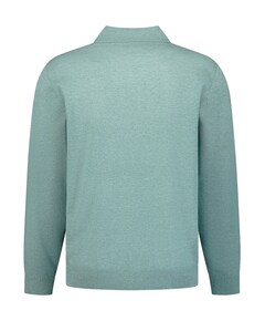 Heren polo blauw