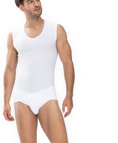 Heren singlet wit