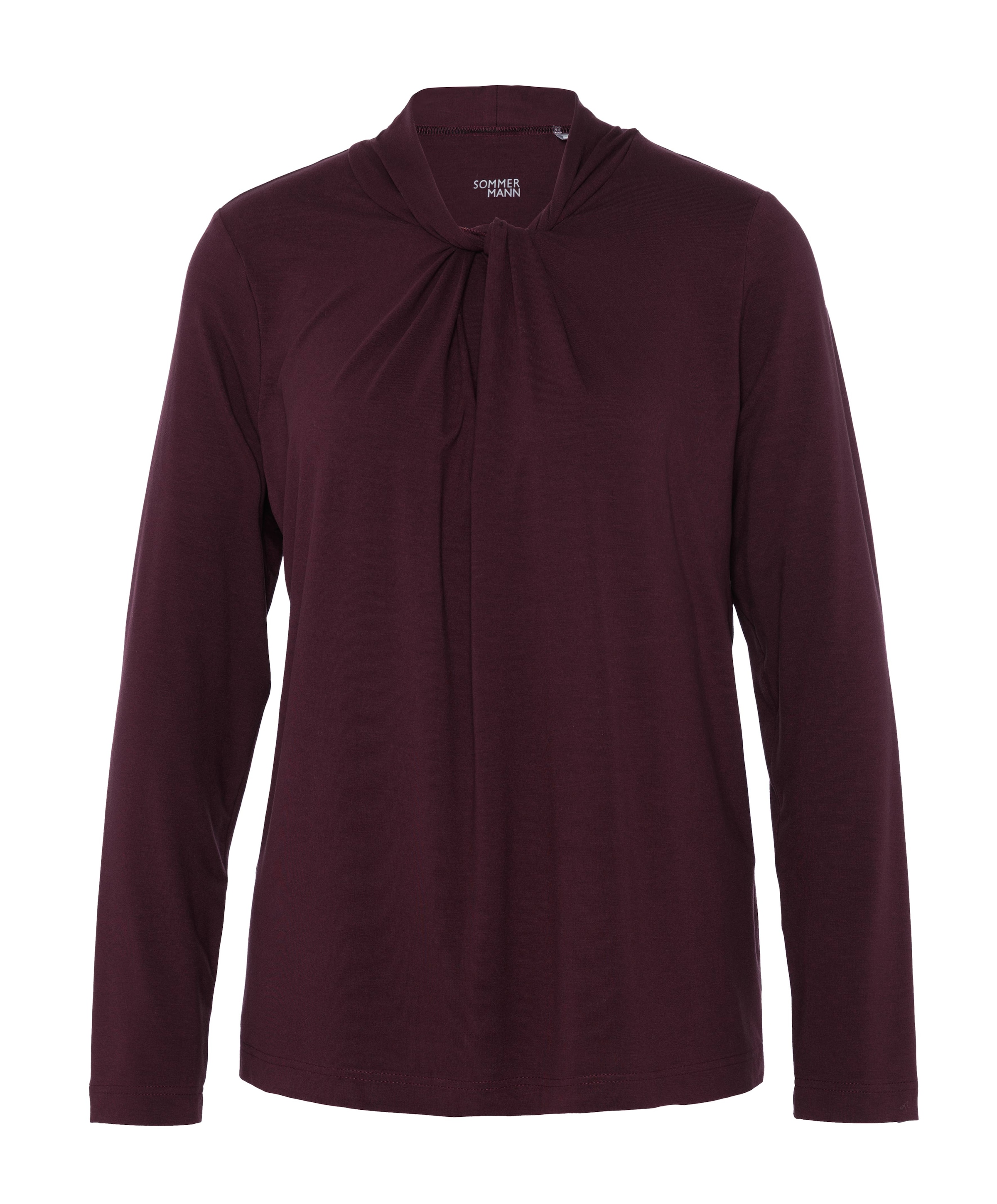 Dames longsleeve bordeaux