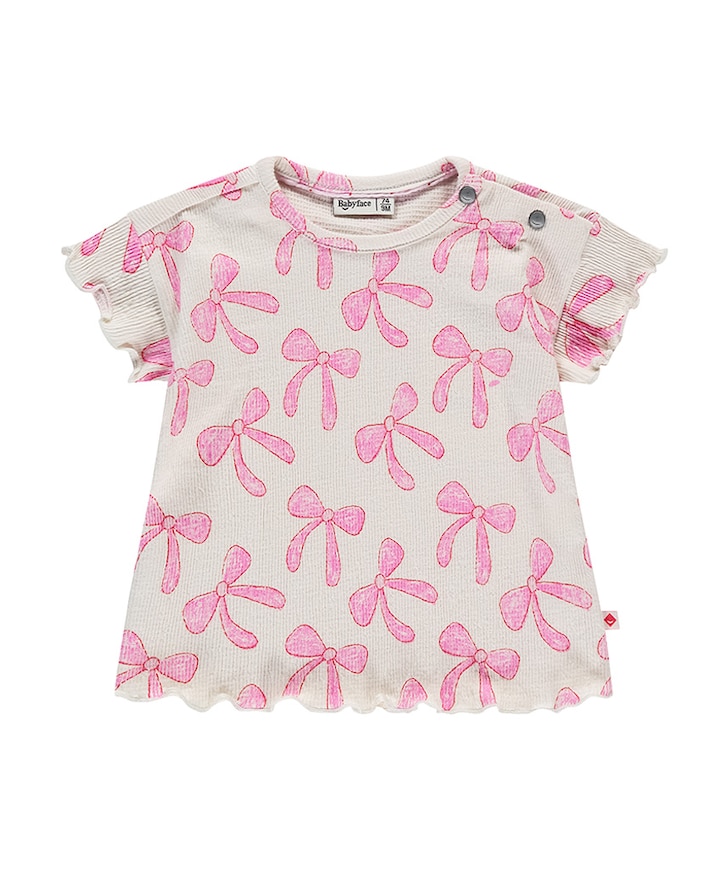 Meisjes T-shirt beige