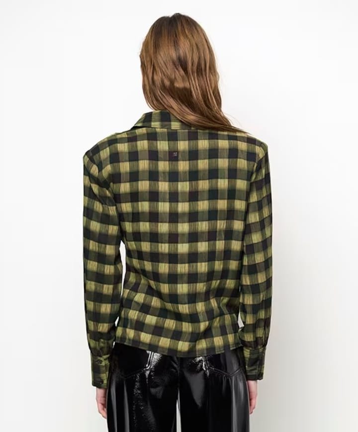 Dames blouse groen
