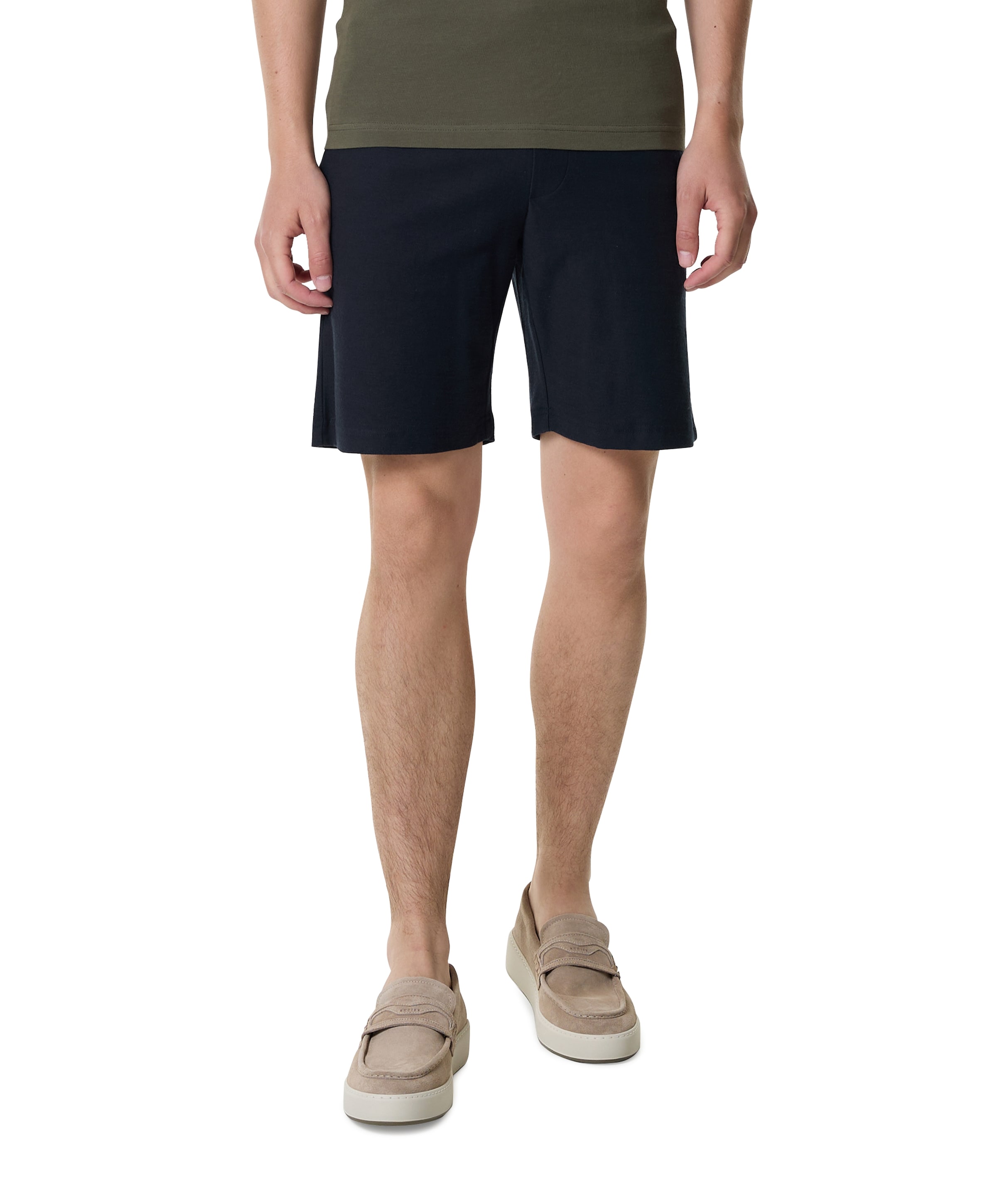 Udo heren korte broek blauw