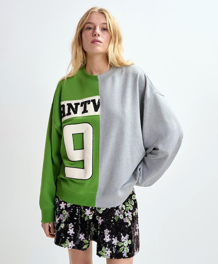Dames sweater groen