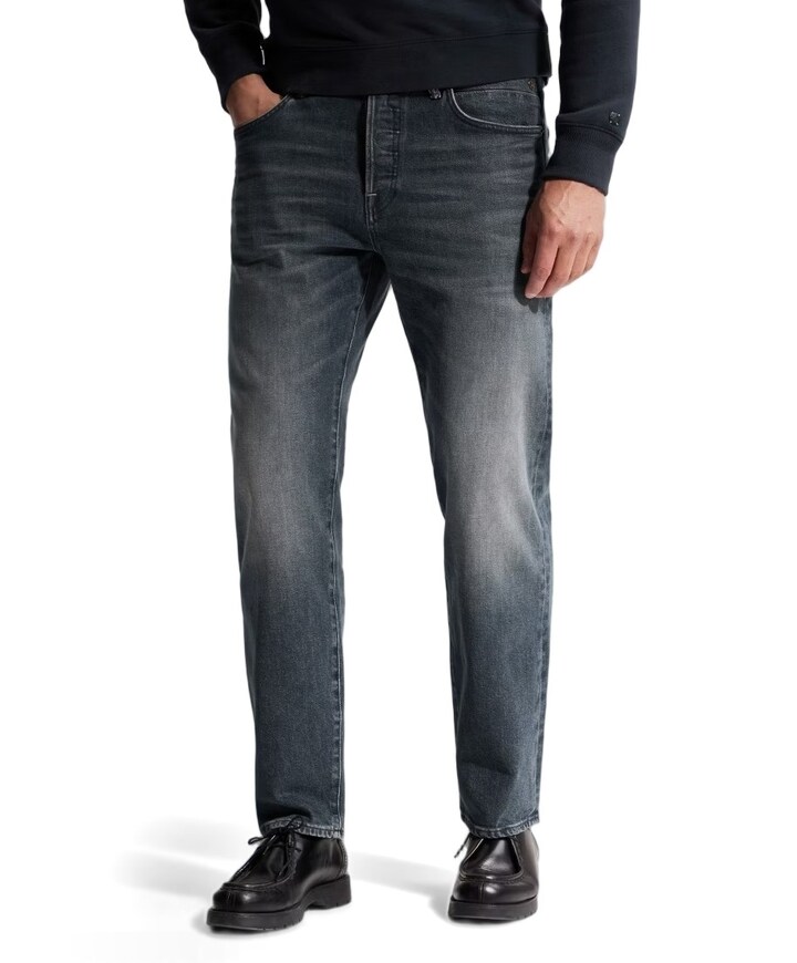 STEEPER RELAXED BLUE GREENCAST SHA heren jeans blauw