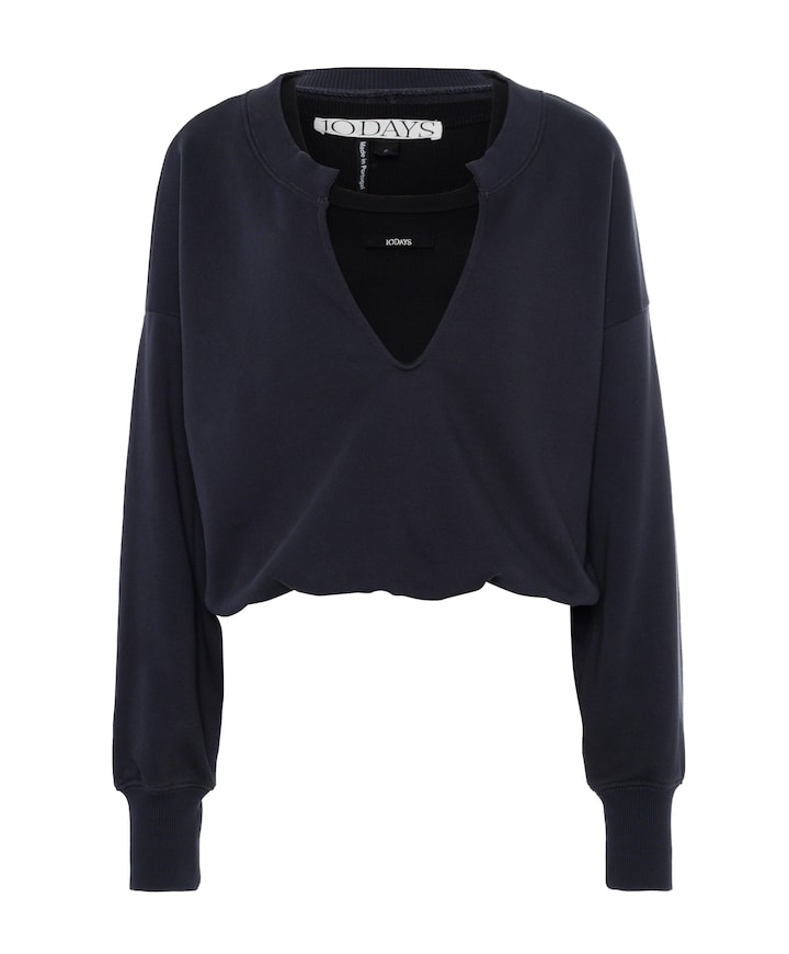 Dames sweater blauw