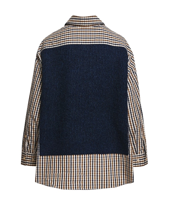 Dames blouse blauw