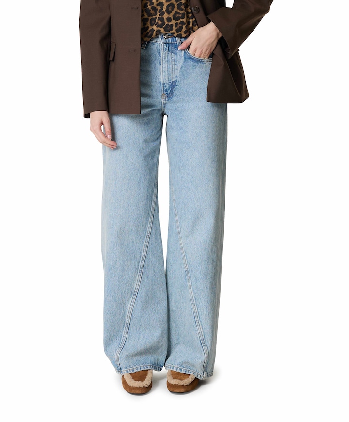 Brie Jean 33' dames jeans blauw