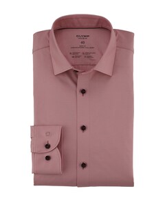 Heren overhemd lange mouw roze