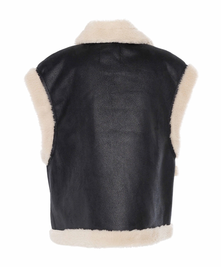 Gilet zwart