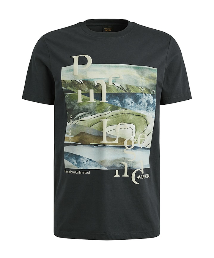 T-shirt blauw
