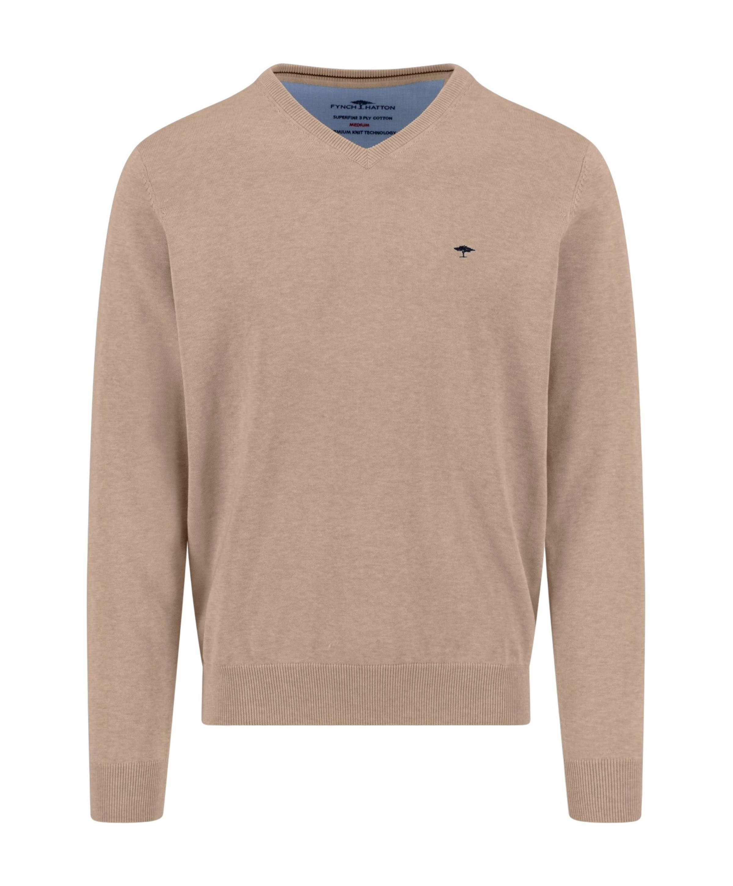 Heren trui beige