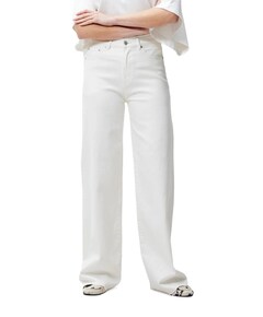 Loose fit jeans dames jeans wit