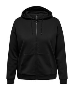 Plussize sweater zwart