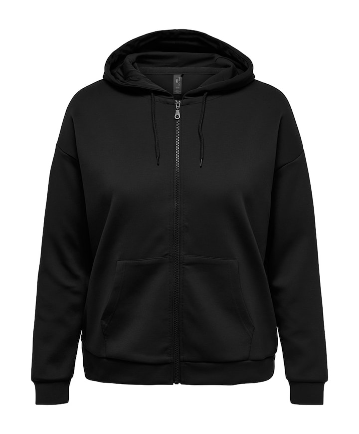 Plussize sweater zwart