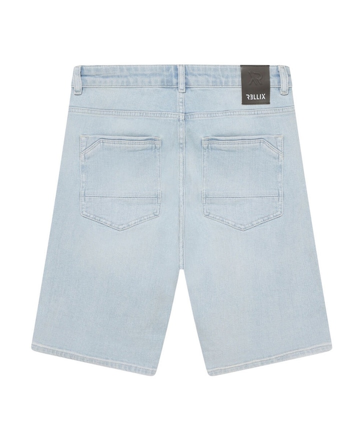 Straight jongens korte broek blauw