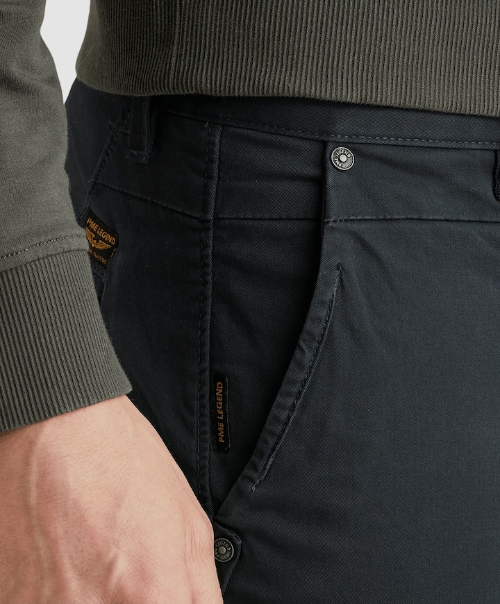 AMERICAN CLASSIC CHINO heren broek blauw