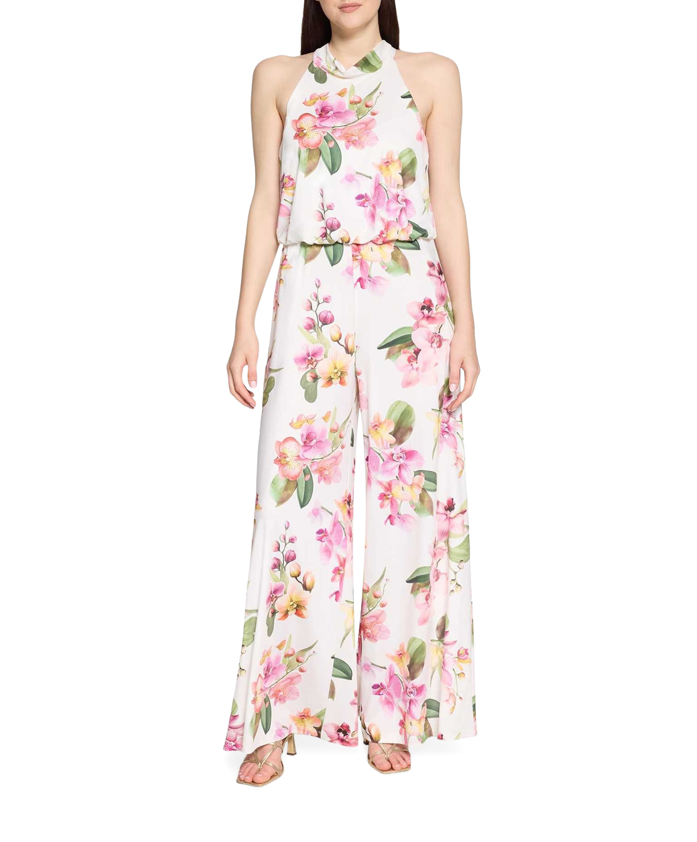 dames jumpsuit ecru