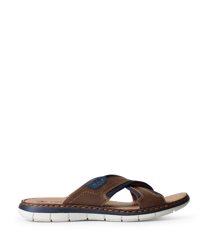 heren slippers bruin