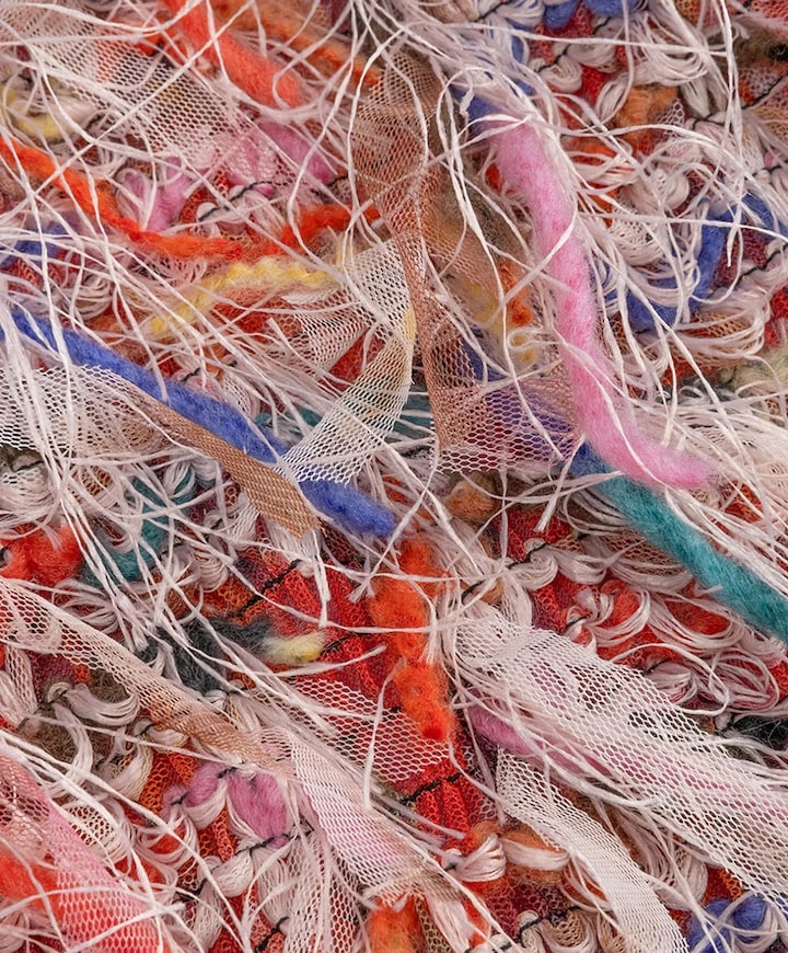 Dames vest multicolor