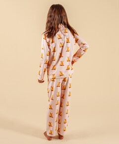 Meisjes pyjamaset roze