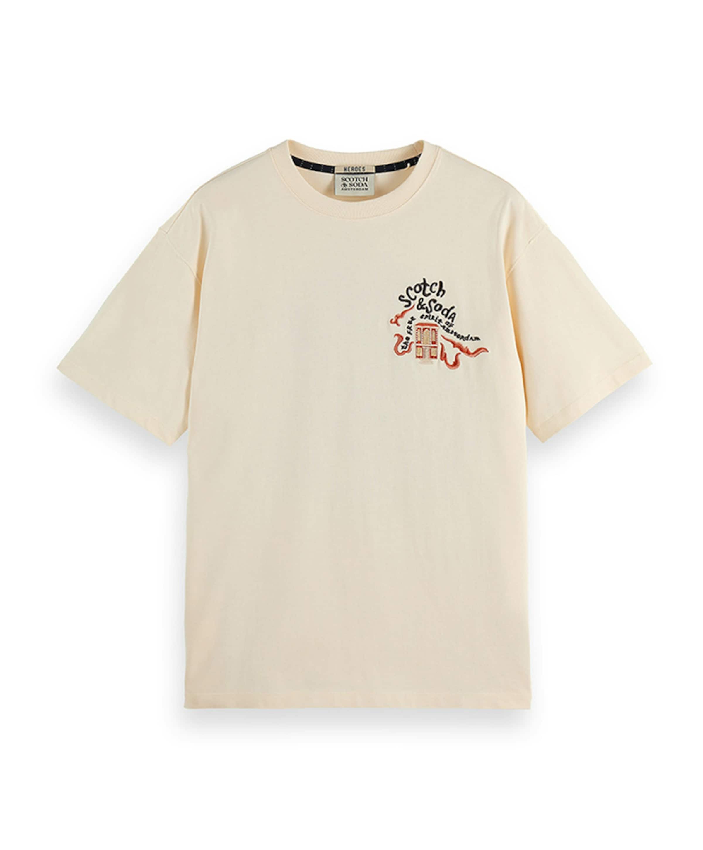 Heren t-shirt beige