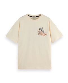 Heren t-shirt beige