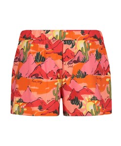 Short AOP meisjes korte broek oranje